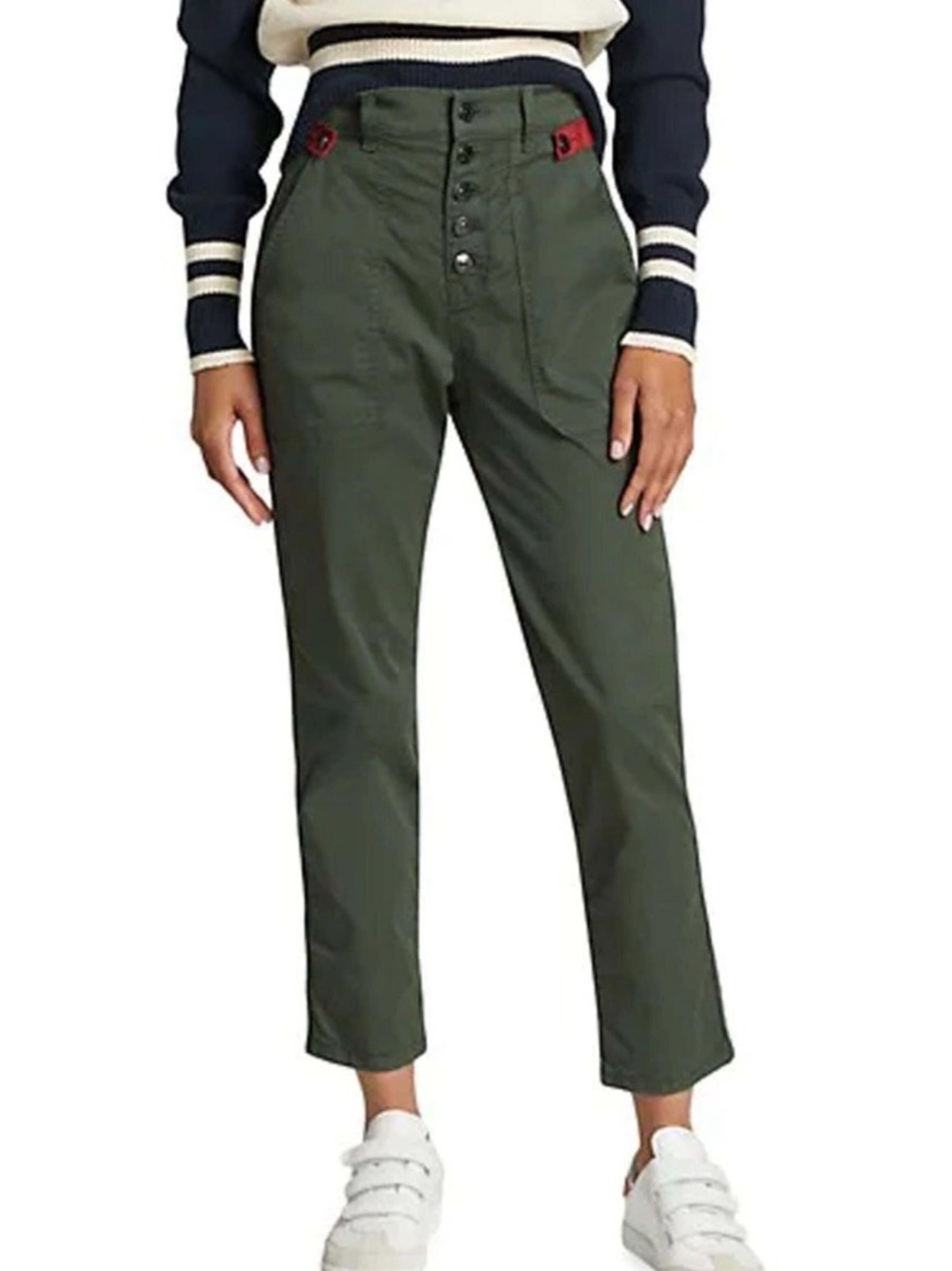 Veronica Beard Arya pants with patch pockets